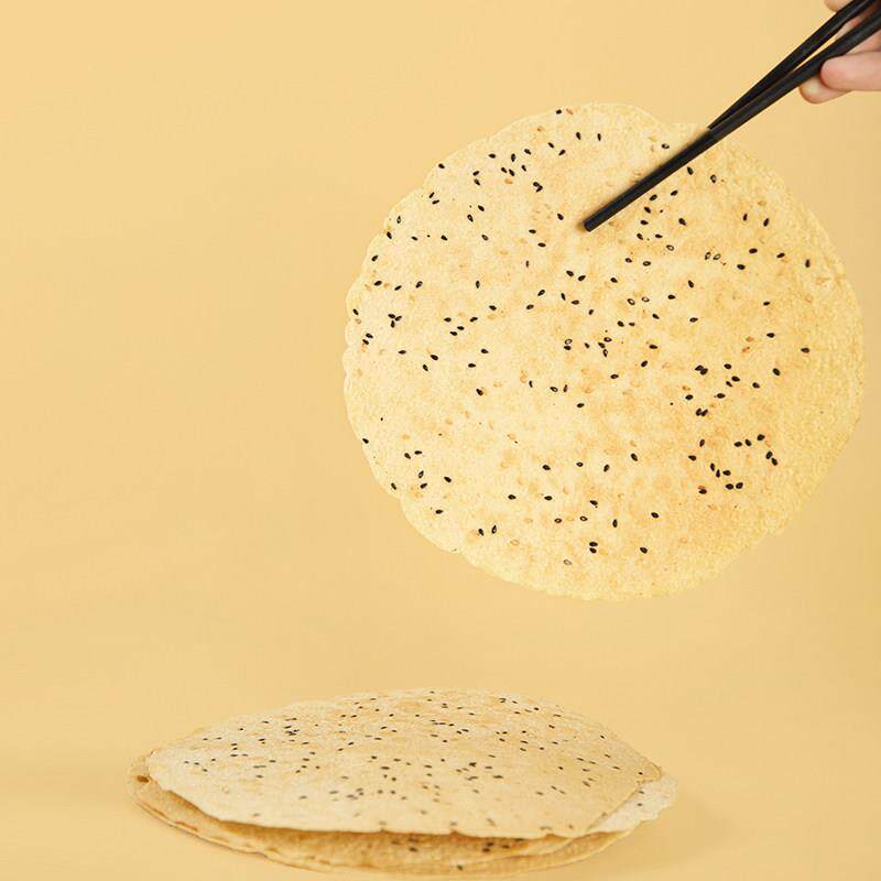 柒内金药茯苓薄饼浠古GGC法制作实山料鸡焦酥香老少皆宜芝麻饼饼