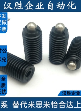 ZC204-2-1H德标弹簧锁销 闩头定位弹簧柱塞GN616