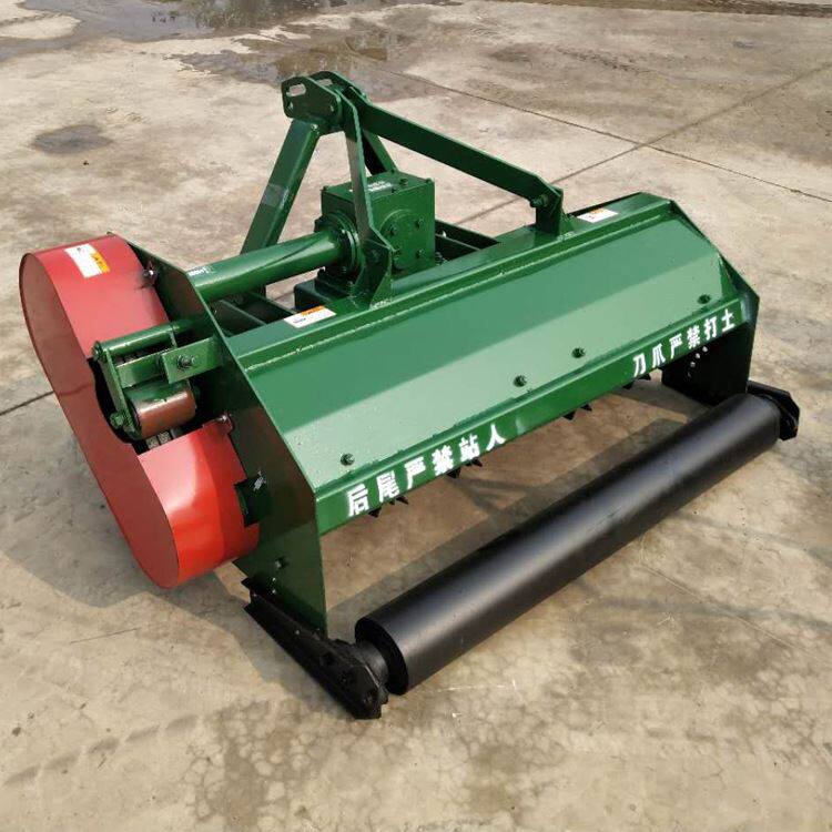 四轮甩式刀片灭茬碎草粉碎机 手扶树林碎草机 山地杂草粉碎还田机