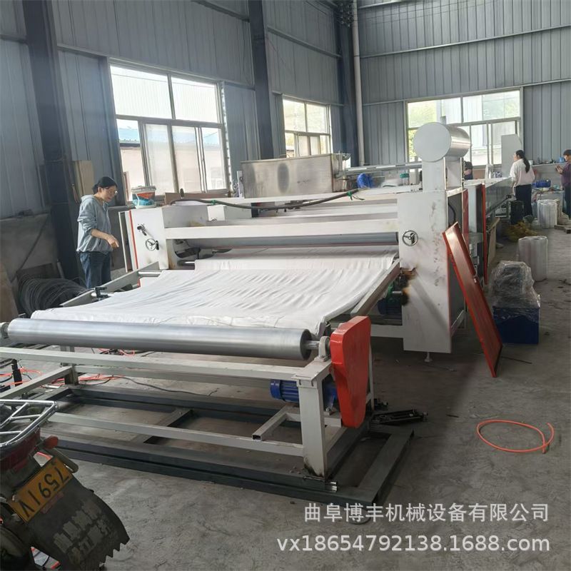 针织梭织面料浸浆染色定型机 玻维网格布浸胶机 浆料涂布机设备