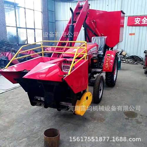 小型玉米秸秆还田机 背负式两行玉米扒皮收获机 农用玉米收割机械