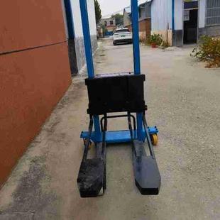 便携式随车叉车 电动载重1吨小型物流货站搬运车 手推式遥控叉车