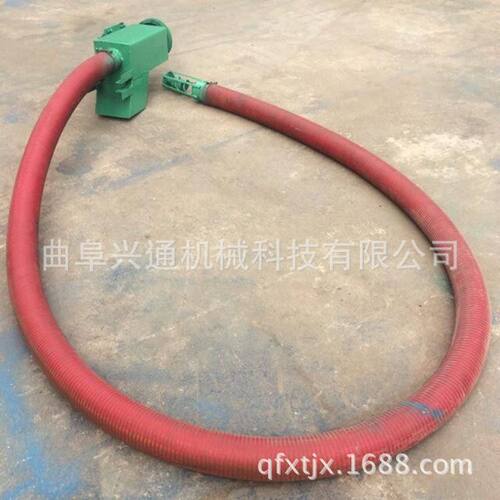 沙子软管抽粮机 定做柴油软管吸粮机 油电两用软管吸粮机