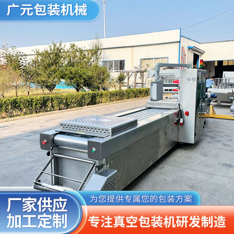 定制 枣仁核桃拉伸膜真空包装机 枣糕山楂糕拉伸真空封口机
