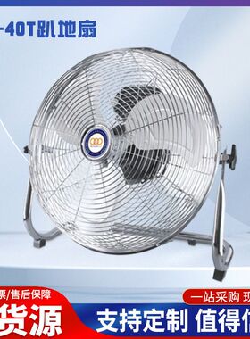 定制12寸趴地扇FE-40T趴地扇450工业扇 500强力扇用电风扇方便实