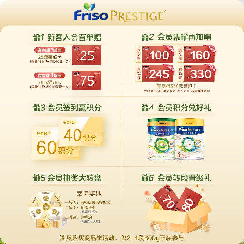 皇家素佳儿美3段段港版三原装进乳口添加清蛋白配方牛奶粉8OSZ00g