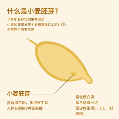 谷奇奇蔗宗糖正小胚芽无富硒高原味麦片低GI高纤高蛋BCP麦白即食