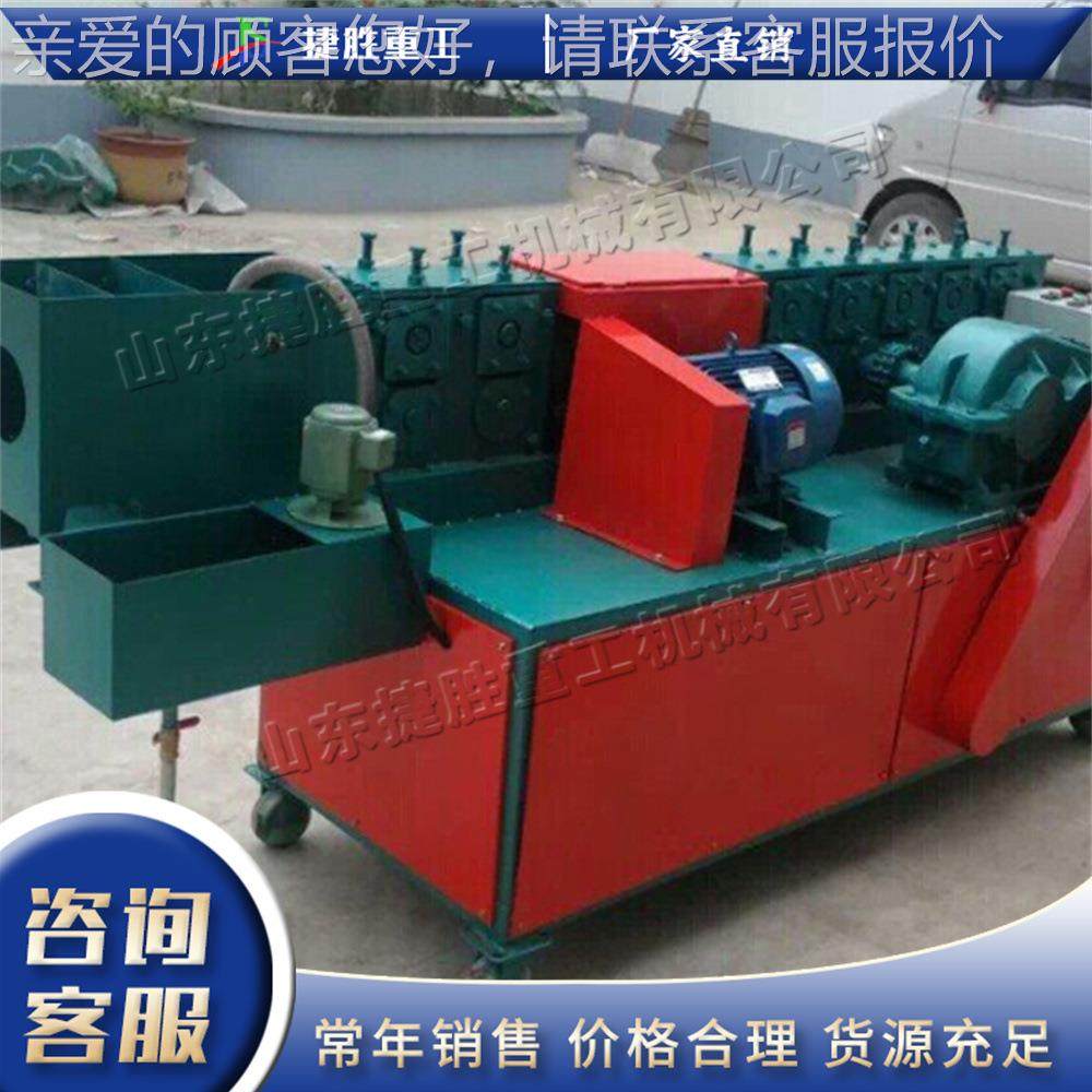 钢管调除锈刷js-scd-6一体机 卧式直电漆钢动废旧钢管矫直机 弯曲