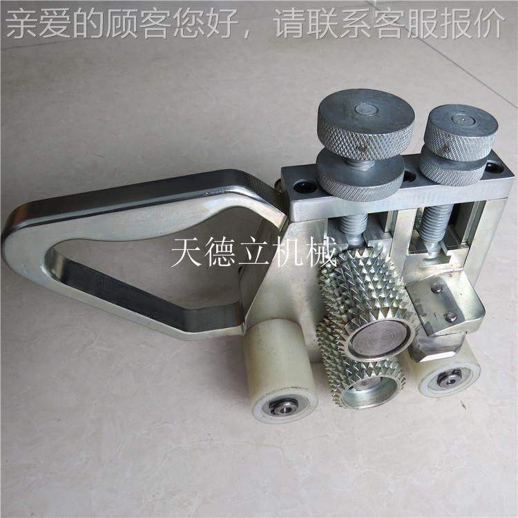 BPJ40型皮带剥皮机 4公分宽手输动送带剥皮机厚度带可 调皮BPJ40