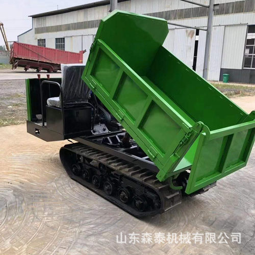 手扶式履带运输车 1.5吨自卸履带运输车 小型多功能履带车