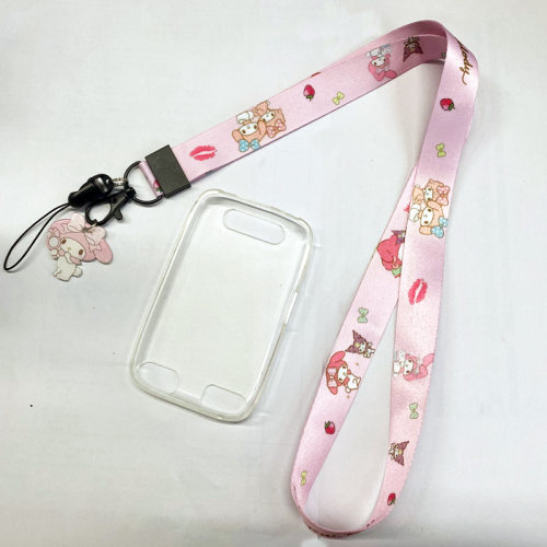 斯点挂绳保护套套装半包式