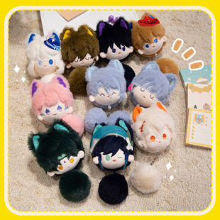 原神达达利亚魈宝温迪钟离芙宁娜团子毛绒玩偶小挂件动漫周边公仔