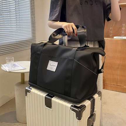 可套拉杆箱上的旅行包女大容量旅游轻便附加登机手提行李袋收纳包