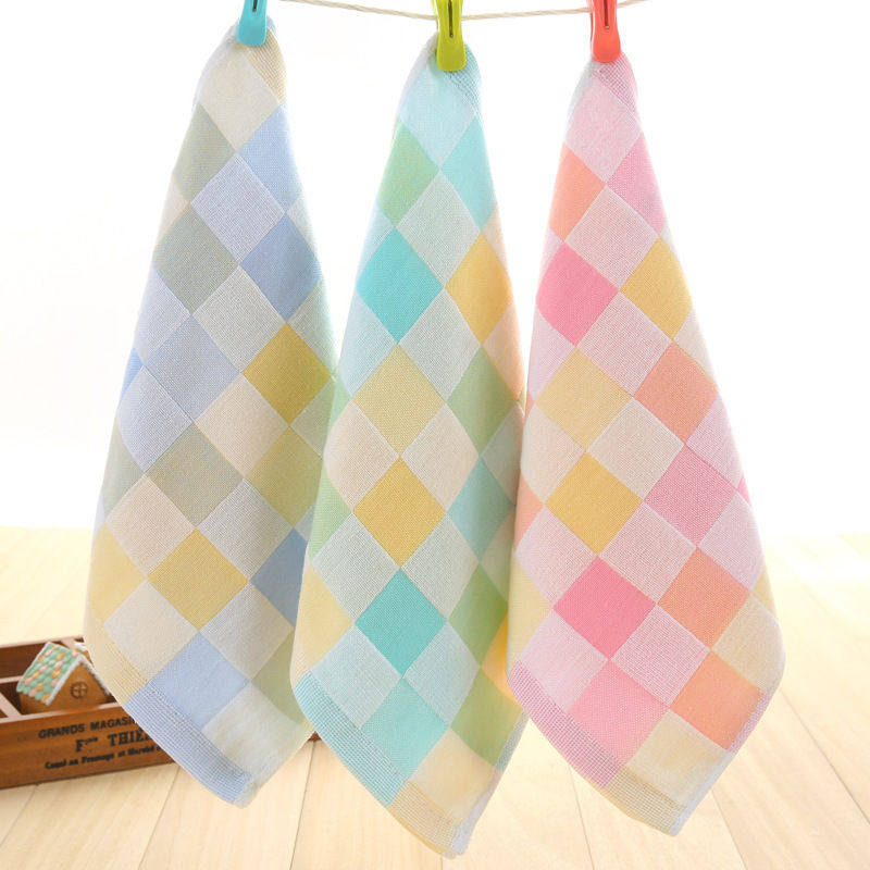 厂家双层纱布小方巾  儿童婴儿口水巾  纱布方格童巾,婴童用品,婴童抱被/抱毯,淘宝优惠券,粉丝福利购,淘宝优惠卷