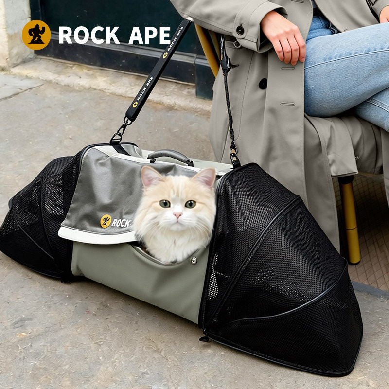 【RockApe/洛克猩球】宠物外出背包单肩包托特包小型犬猫狗包