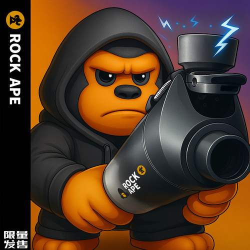 RockApe/洛克猩球保温杯户外徒步运动水杯不锈钢便携大容量保冷杯