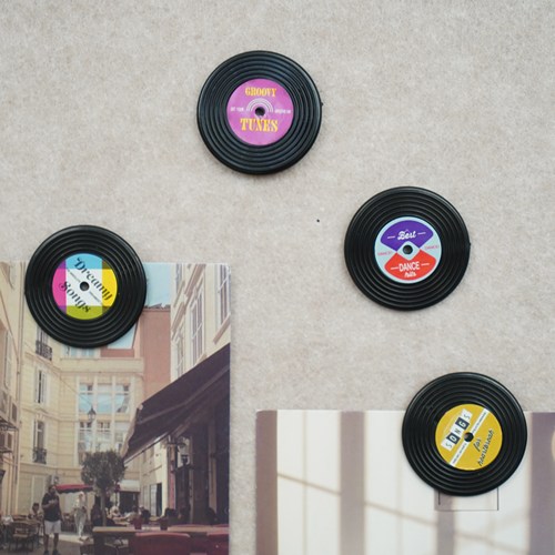 创意唱片造型图钉音乐元素彩色钉