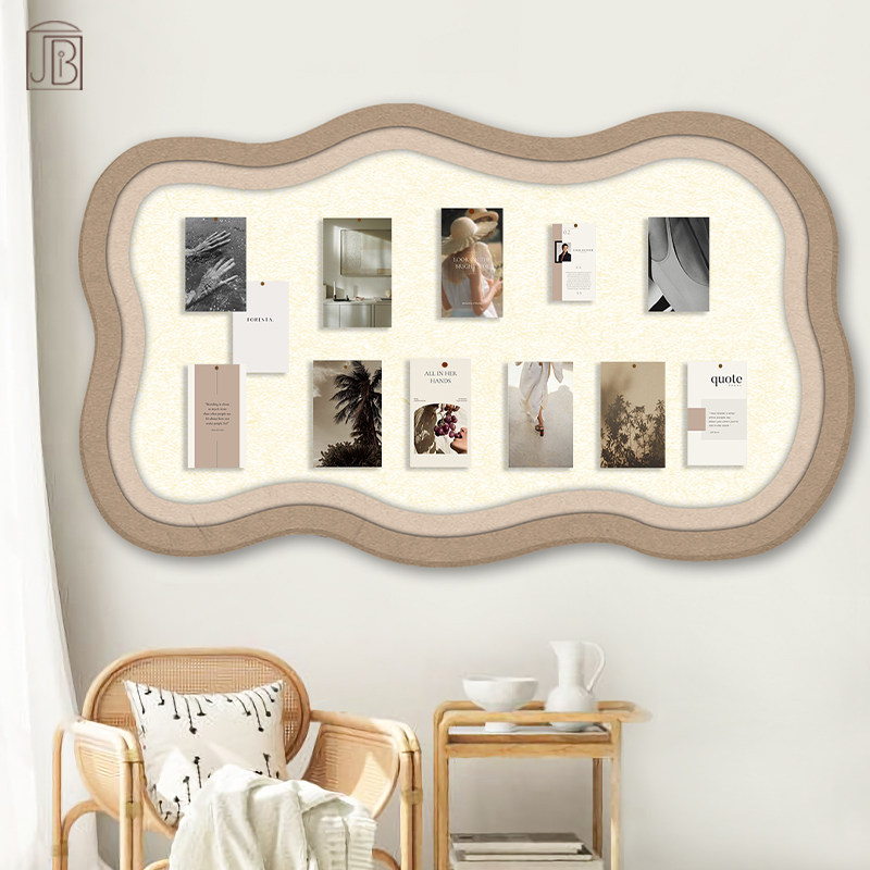 珈伴毛毡免打孔照片墙