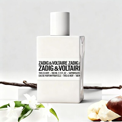 萨迪格伏尔泰香水就是她