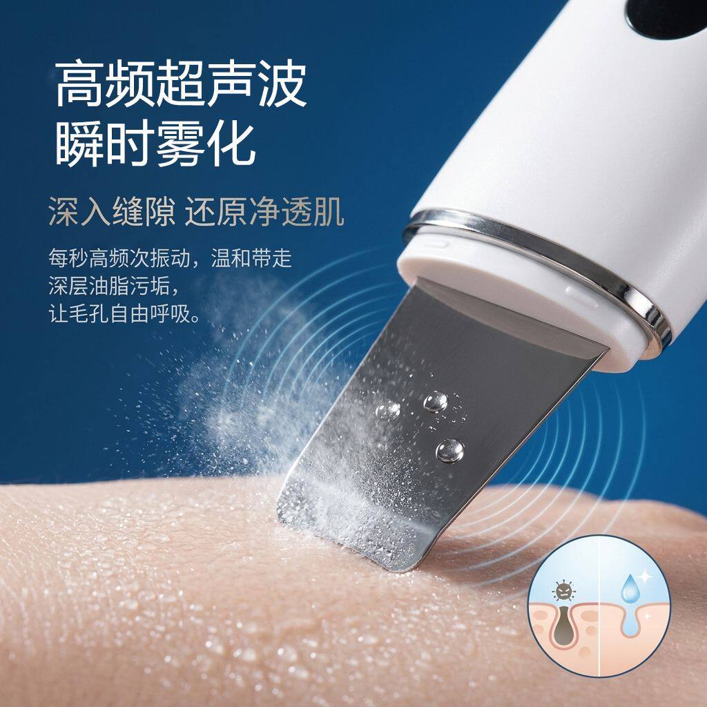 电动超声波铲皮机脸部清