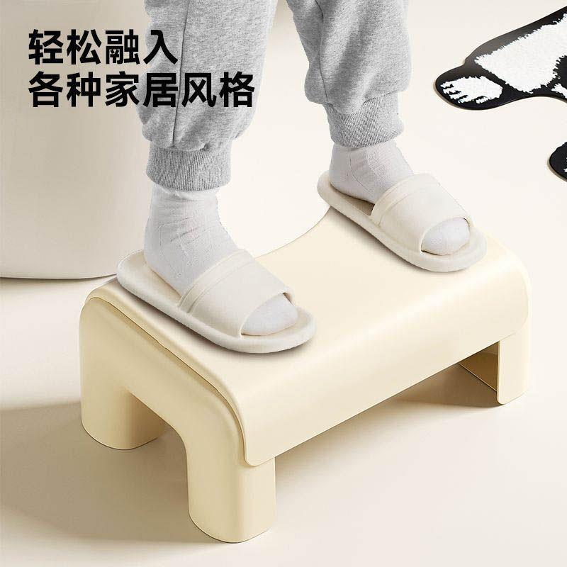 儿童蹲坑蹲便神器垫脚马桶凳成人凳子脚凳家用卫生间厕所防滑踩脚