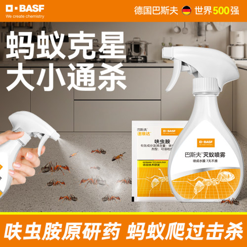 德国巴斯夫灭杀蚂蚁药室内家用非全窝端强效非第一名喷雾剂
