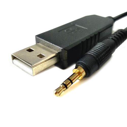 Silabs CP210x log线 cp2102 USB UART TTL转2.5-3.5音频头串口转