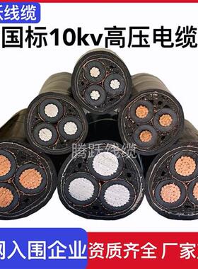 YJLV22铝芯10KV铠装地埋高压电缆3芯35 50 70 95 120平方8.7/15KV