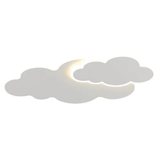 儿童房吸顶灯北欧网红ins风创意飞机云朵灯现代简约男女孩卧室灯
