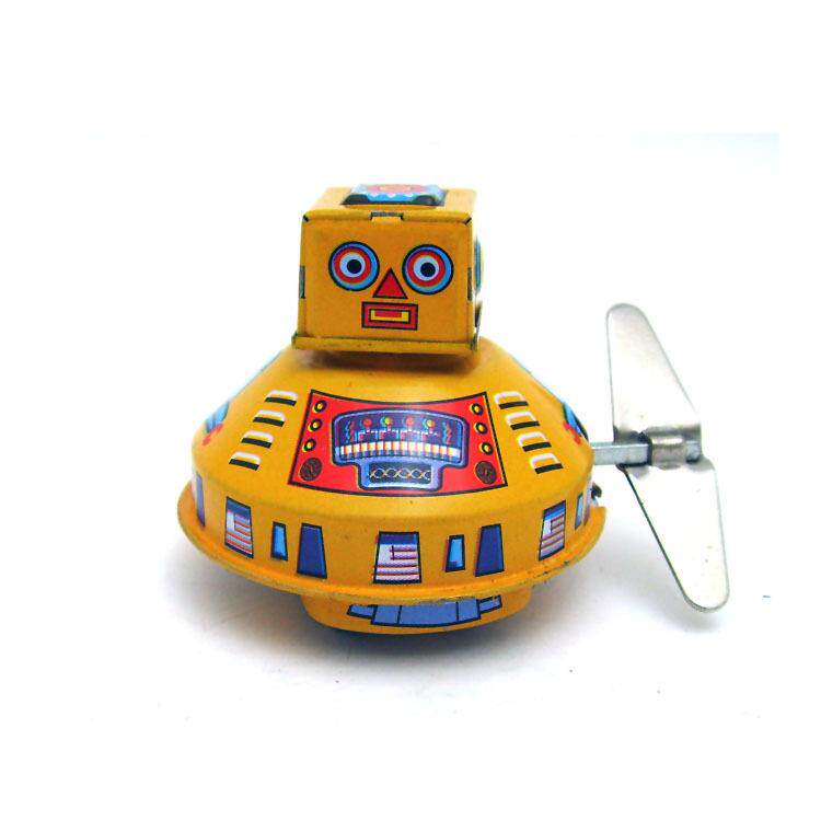MS647太空机器人tintoy成人收藏工艺品创意摆件马口铁玩具