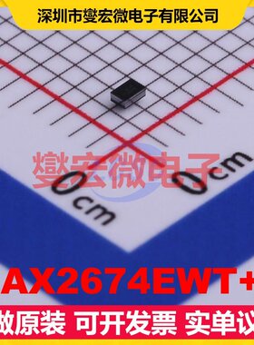 MAX2674EWT+T BGA-6(0.8x1.2) 1.575GHz~1.61GHz 18dB 射频放大器