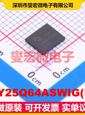 BY25Q64ASWIG(R) WSON-8-EP(5x6) 64Mbit NOR FLASH存储器芯片IC