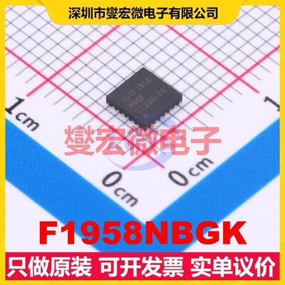 F1958NBGK QFN-24-EP(4x4) 1MHz~6GHz 31.75dB 射频衰减器