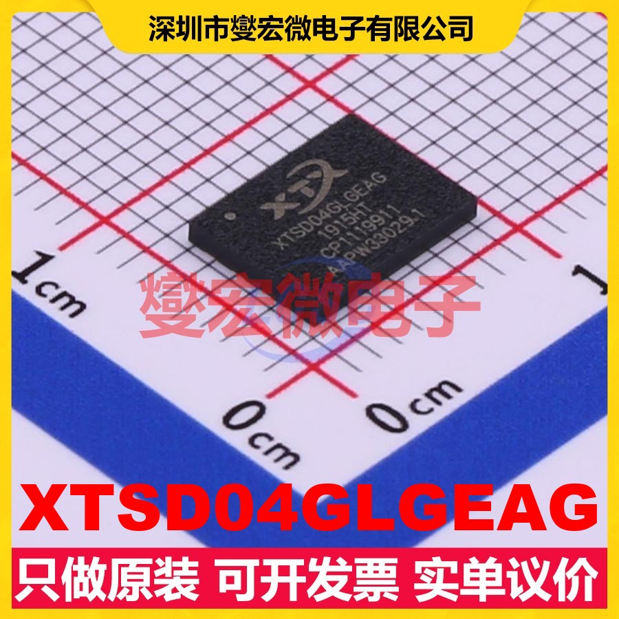 XTSD04GLGEAG LGA-8(6x8) 4Gbit NAND FLASH存储器芯片IC