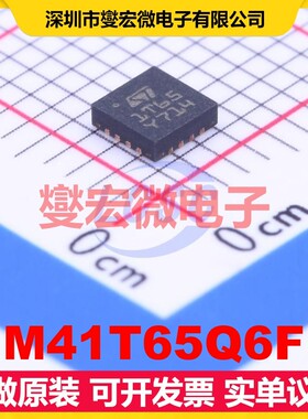 M41T65Q6F QFN-16-EP(3x3) 1.3V~4.4V I2C 实时时钟