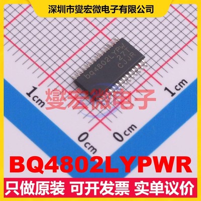 BQ4802LYPWR TSSOP-28 2.7V~3.6V 并联 实时时钟芯片IC