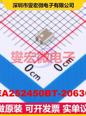 DEA252450BT-2063C1 SMD-4P,2.5x2 带通 100MHz 2.5dB 射频滤波器