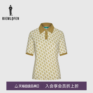 polo衫 女士短袖 高弹亲肤 G881241507 比音勒芬高尔夫夏季