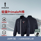 比音勒芬高尔夫2025秋新男休闲保暖飞行夹克棉服外套 哈佛联名