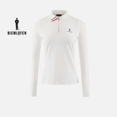 比音勒芬高尔夫2026春新女士运动休闲长袖 韩国科技面料 polo衫