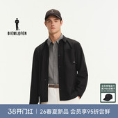 抗皱科技面料 式 比音勒芬高尔夫2026春新男士 衬衫 外套 休闲长袖