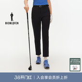 新品 比音勒芬高尔夫2025秋季 女士百搭针织休闲裤 磨毛梭织面料