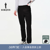 简约男士 比音勒芬高尔夫2025年春夏新款 直筒休闲裤 亲肤桑蚕丝
