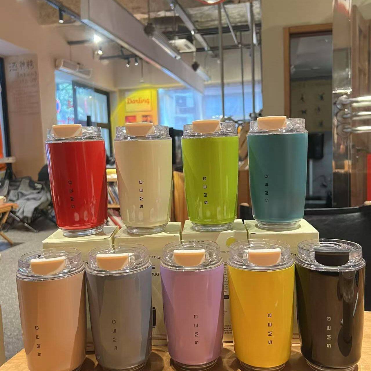 SMEG便携斯麦格高颜值保温杯保冷/保温杯