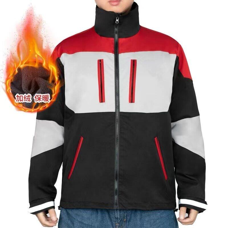 顺丰工作服冲锋衣骑士同城急送衣服长袖跑腿配送外套防风防雨工衣