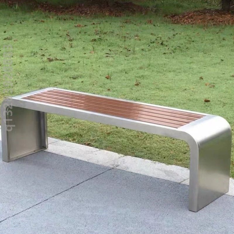 户外不锈钢公园长椅网红长椅广场室外休闲花园椅子户外浴室长条凳,住宅家具,公园椅,淘宝优惠券,粉丝福利购,淘宝优惠卷