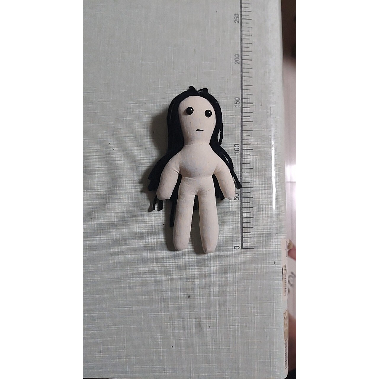 女款人偶扎素体白色娃娃棉布传统玩偶公仔毛绒手工缝制创意巫道具