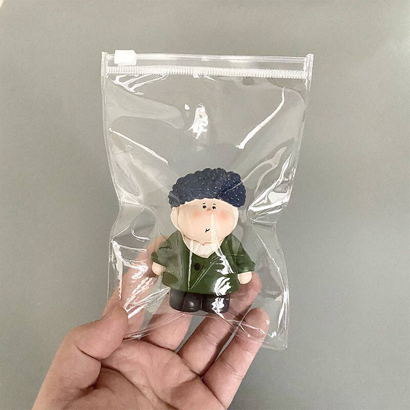 拼豆收纳袋自封袋 首饰袋核桃文玩收纳袋手串盲盒收纳化妆品袋子