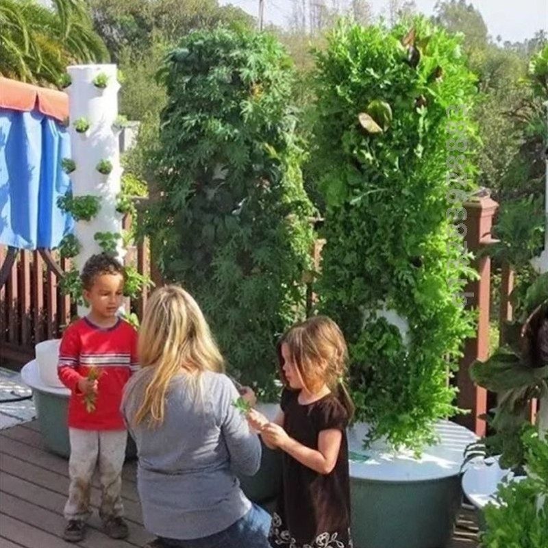 水培塔室内智能蔬菜种植机家庭垂直无土栽培设备阳台种菜机,住宅家具,花架/花几,淘宝优惠券,粉丝福利购,淘宝优惠卷