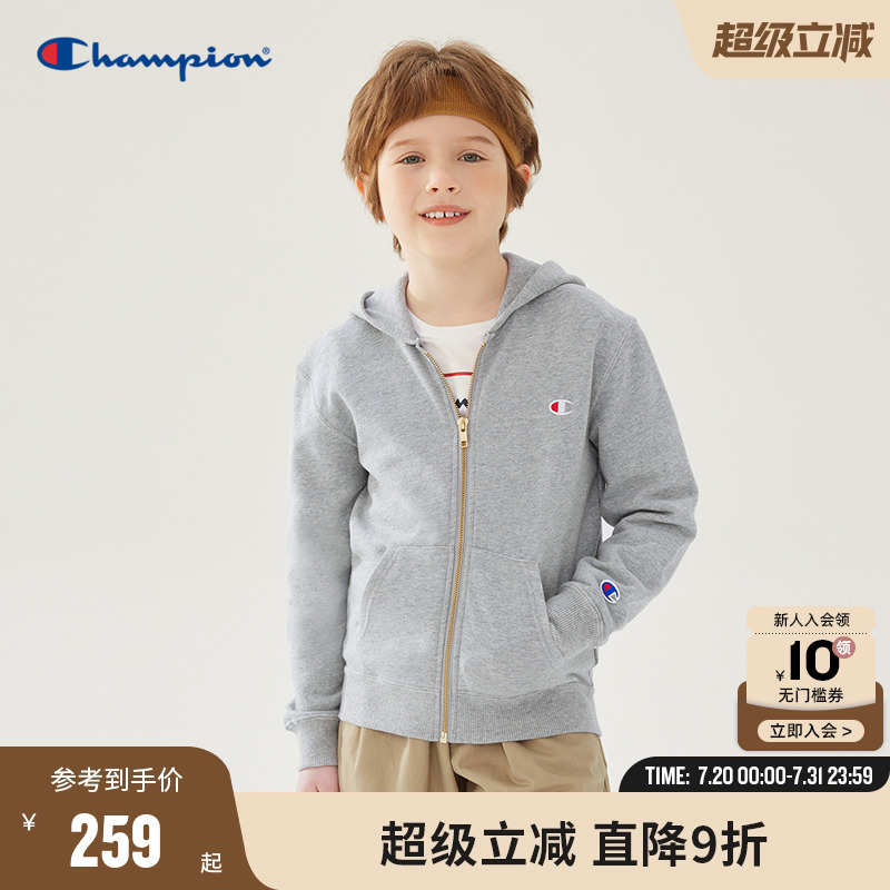 开衫卫衣Champion冠军女秋冬